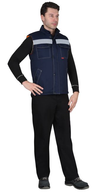 Жилет СИРИУС-ОРИОН тёмно-синий