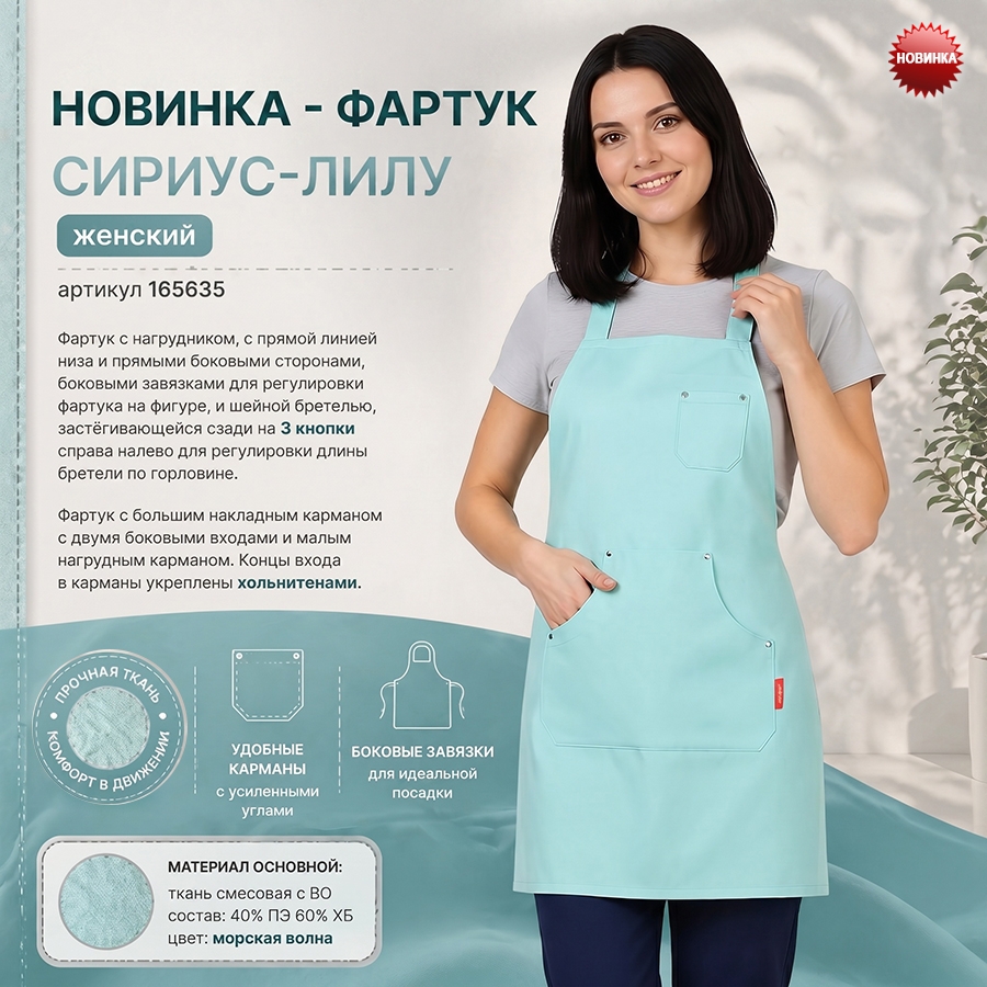 Фартук СИРИУС-ЛИЛУ