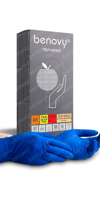 Перчатки одноразовые Benovy
