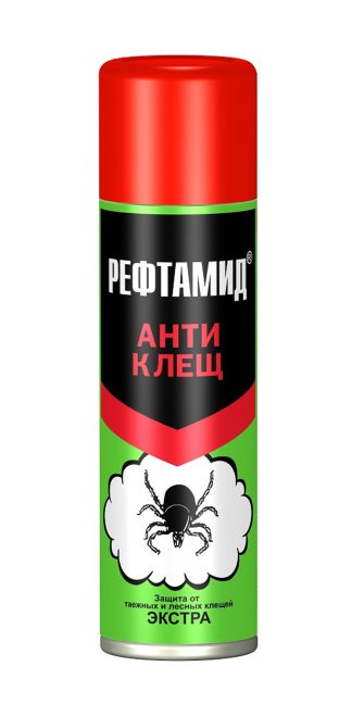 Аэрозоль - Репеллент Рефтамид Максимум (комар,мошка,клещ) СИБИАР